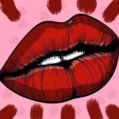 realistic lips