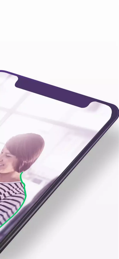 Mercos - app de vendas - Mercosアプリケーション画面で営業担当者が表示されているスマートフォンのモックアップ