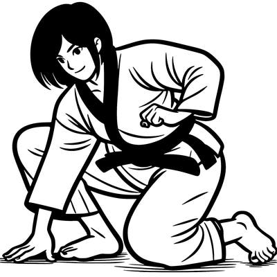judo woman