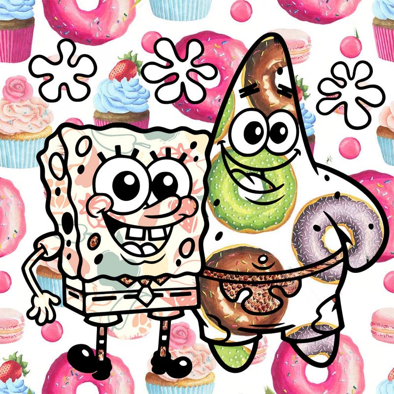 sponge bob with patrick