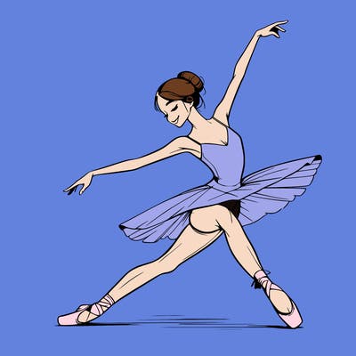 ballerina realistic aesthetic