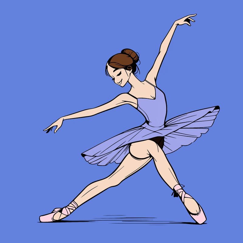 ballerina realistic aesthetic