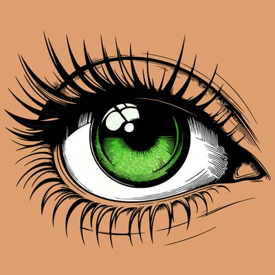 realistic eye