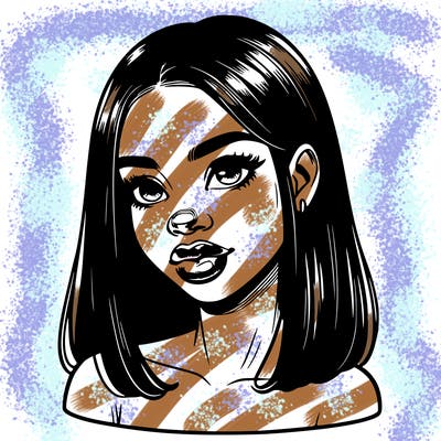 realistic black girl