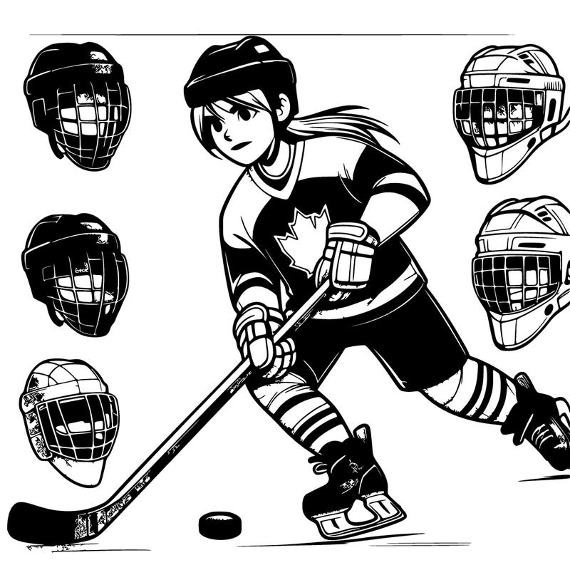 realistic hockey girl