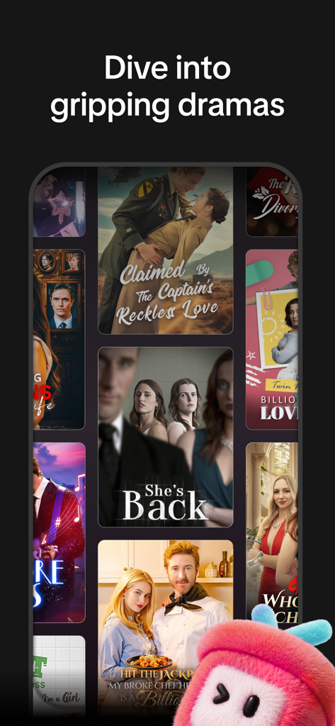PineDrama - A library of short-form drama titles and series posters on the PineDrama app