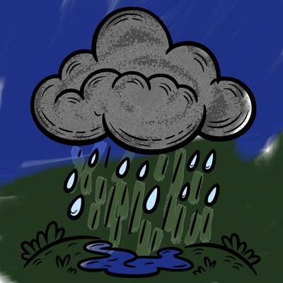 rain cloud