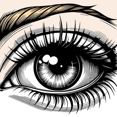 realistic eye