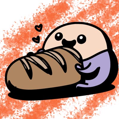 baguette eating another baguette