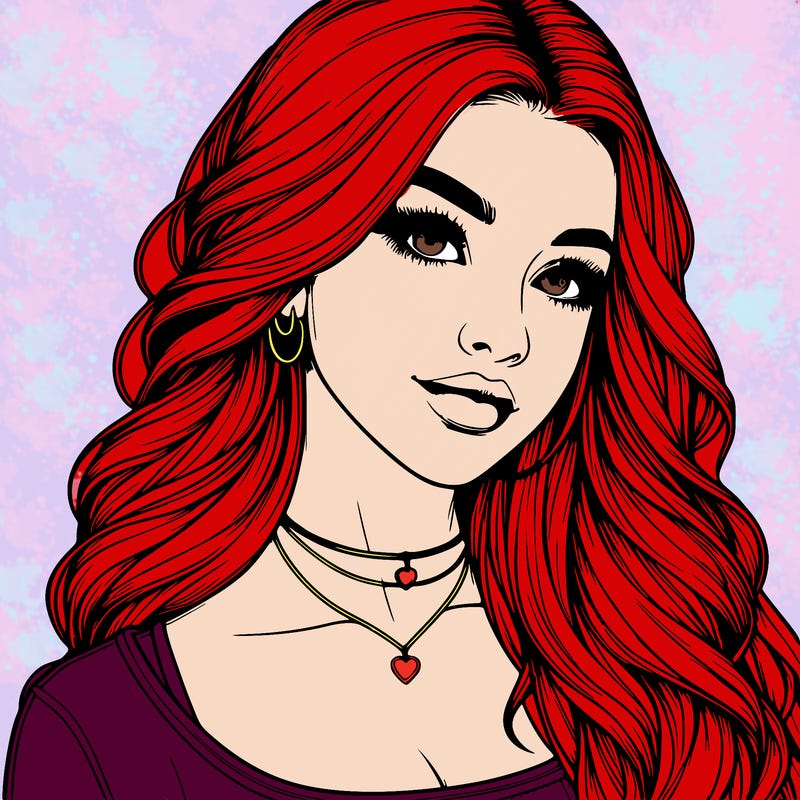 detailed realistic girl