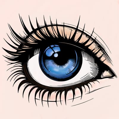 realistic eye