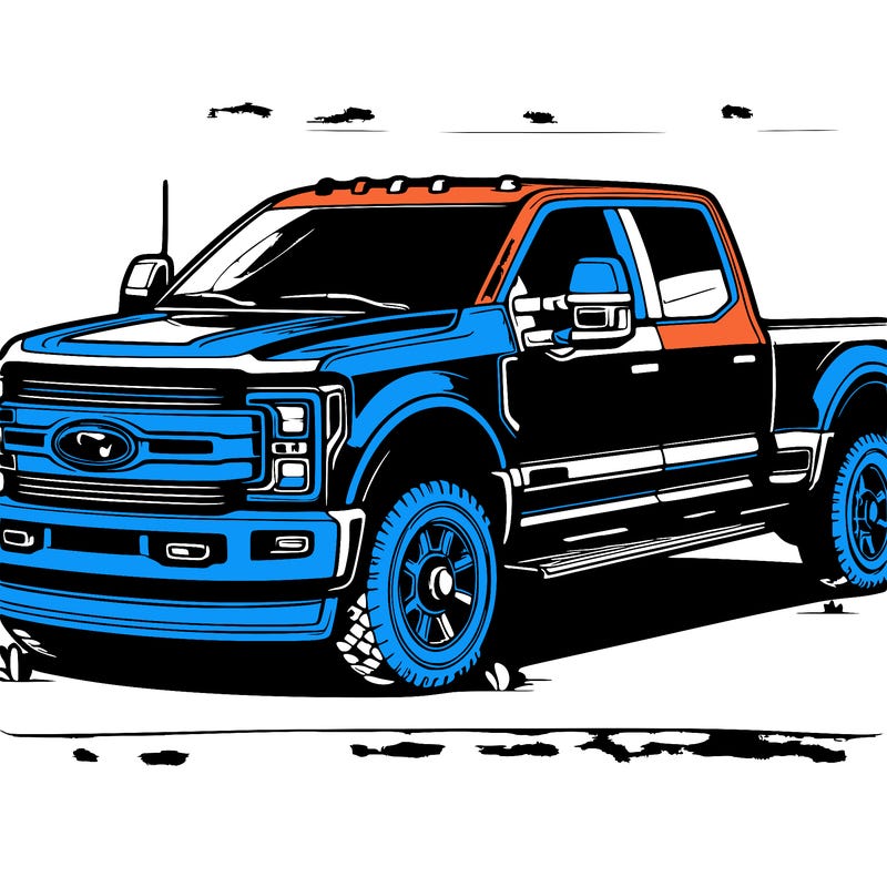 2020 grey ford f350 super duty truck