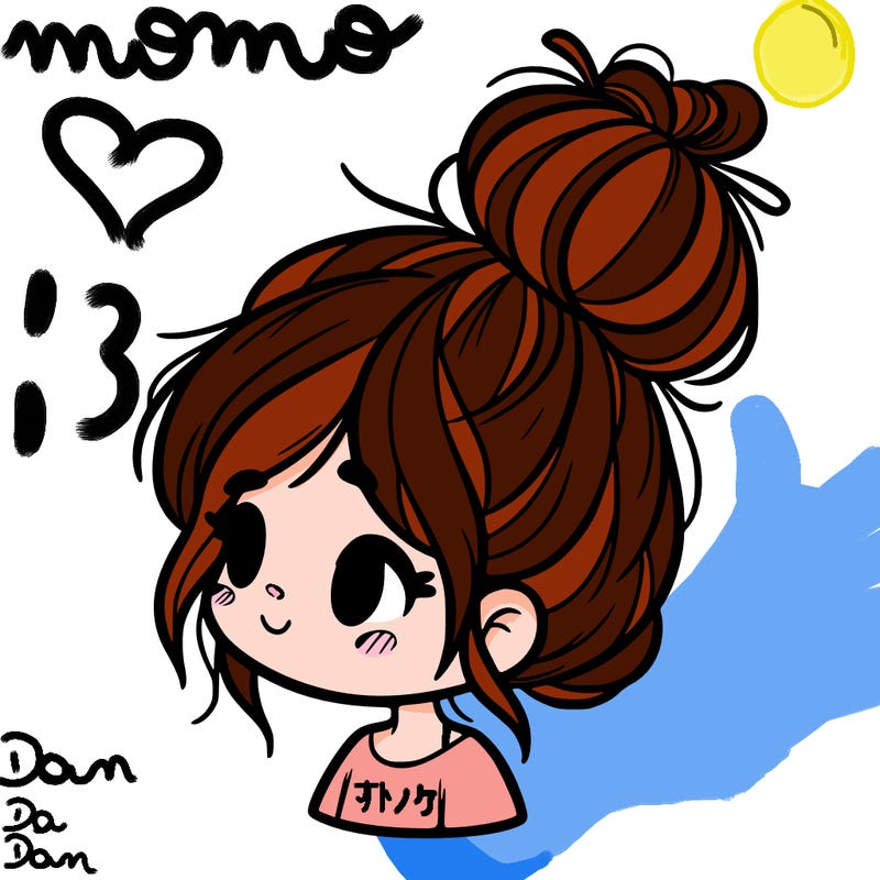 girl with messy bun
