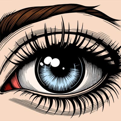 realistic eye