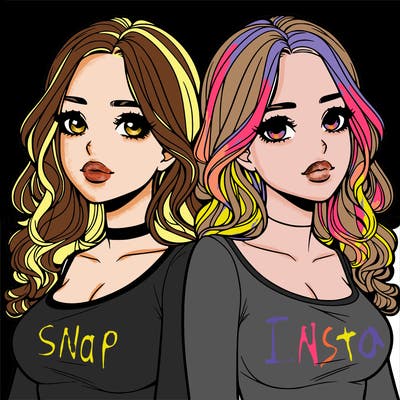 realistic twin sisters