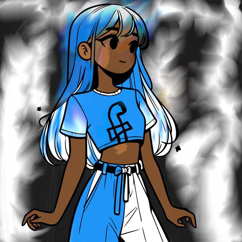 girl in a cute crop top