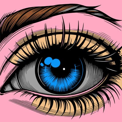 realistic eye