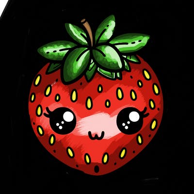 cute strawberry