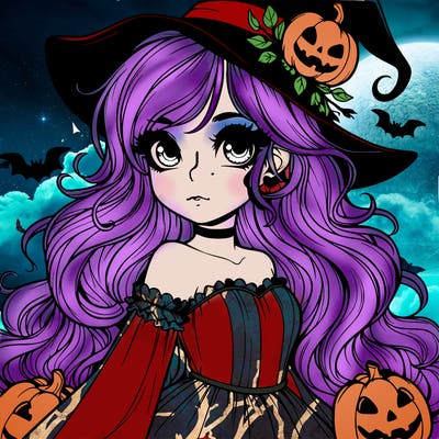 realistic girl halloween