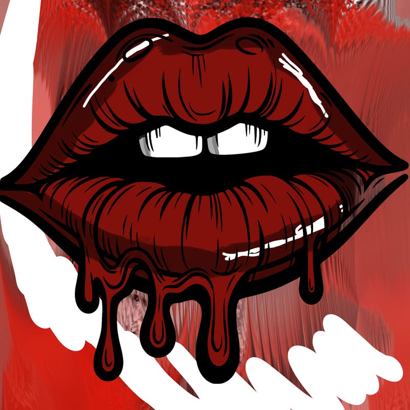 lips that look realistic and drip