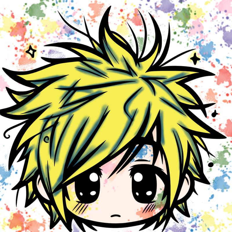 messy hair sharp eyes