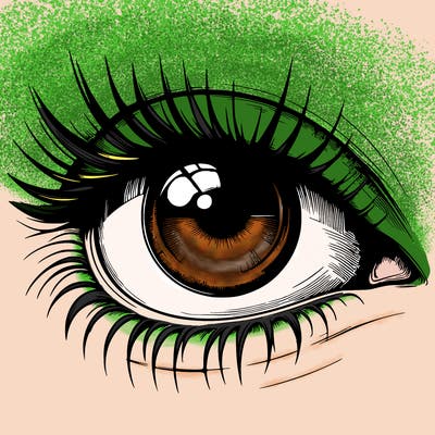 realistic eye