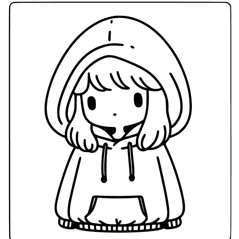 pink palm puff hoodie on girl