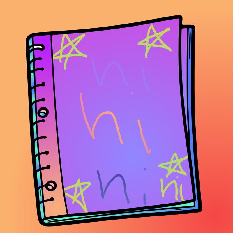 blank sheet of paper