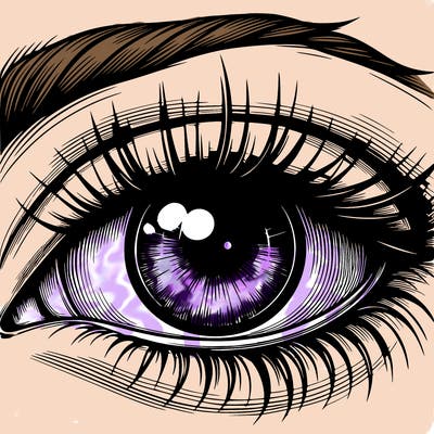 realistic eye