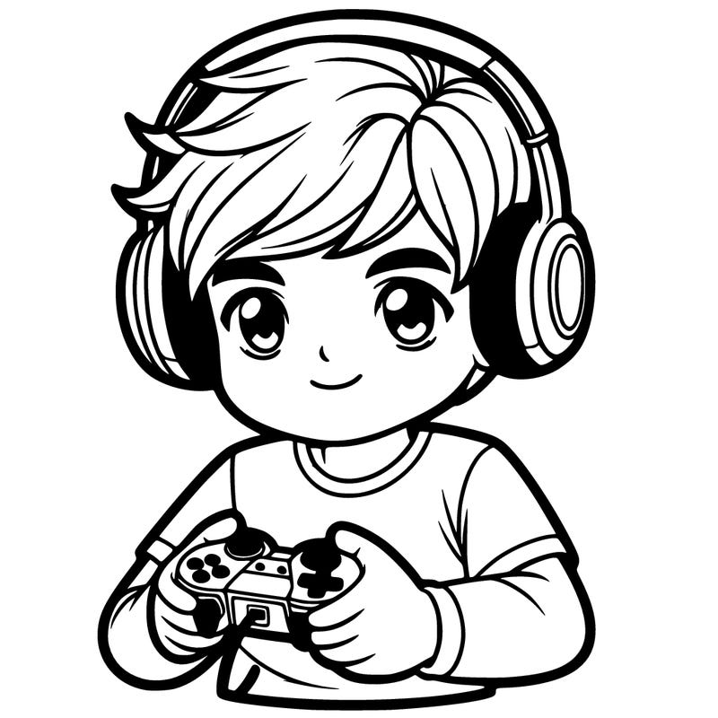 gaming boy