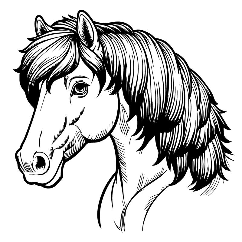 horse realistic