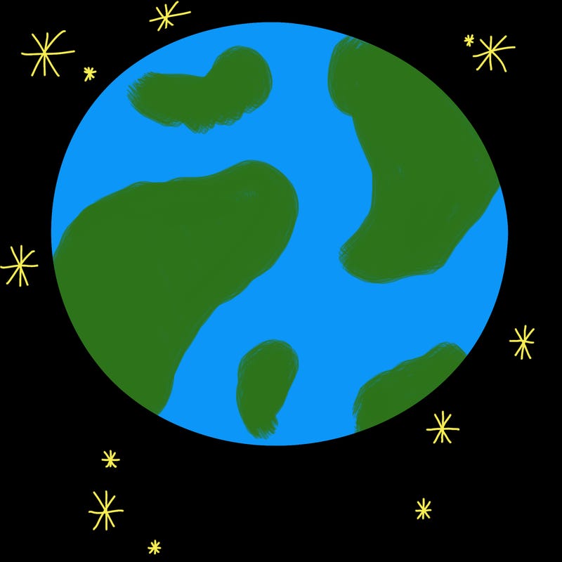 a plain circle with nothing else