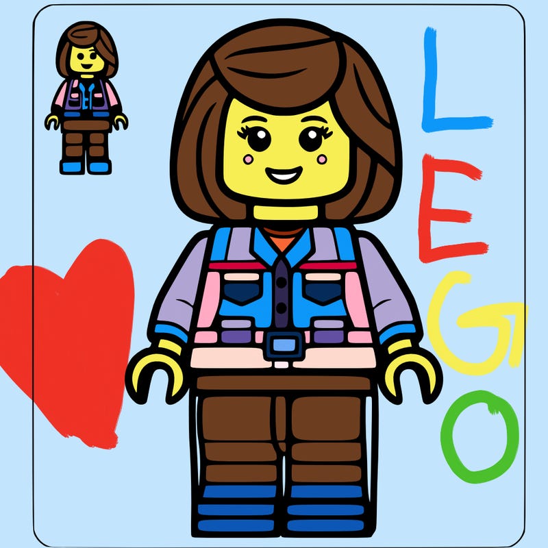 lego girl