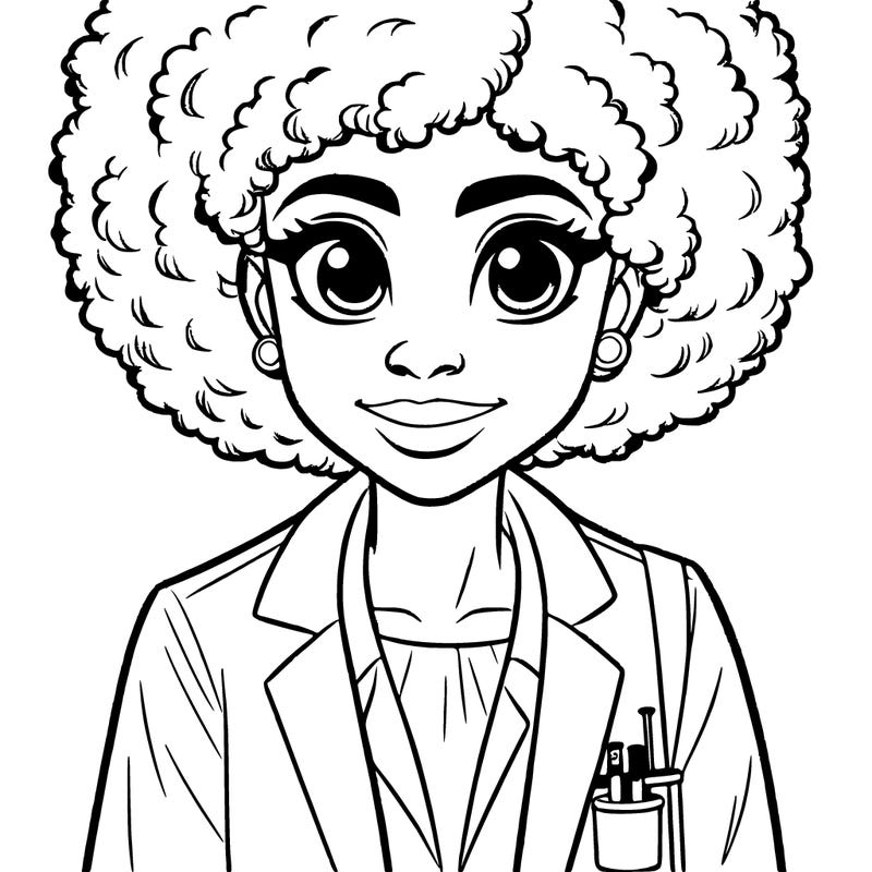 african american female scientist