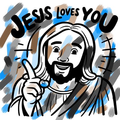 jesus loves you
