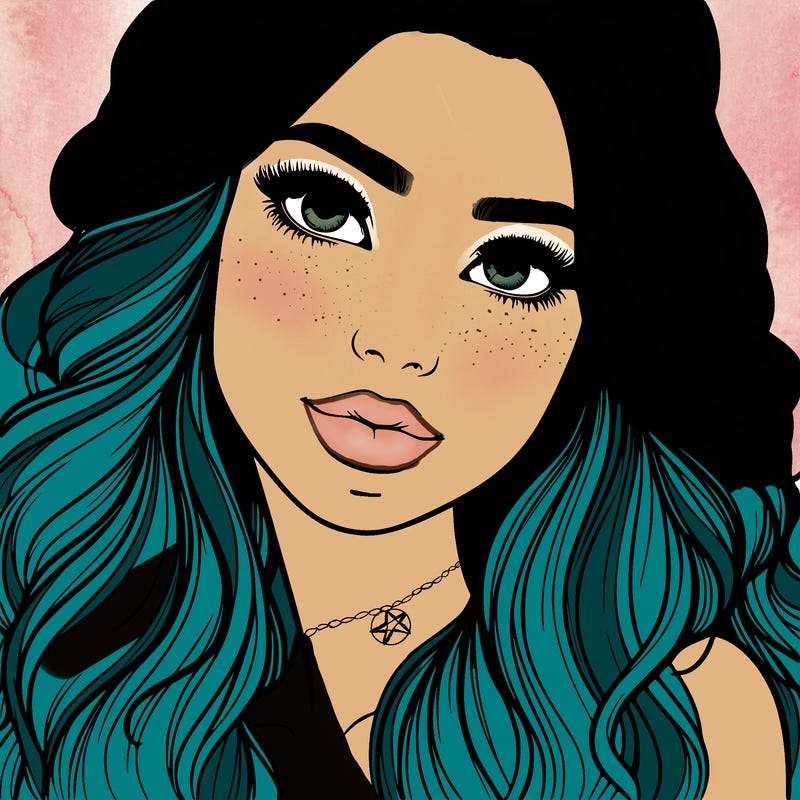 beautiful realistic girl