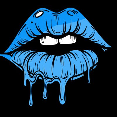 lips that look realistic and drip