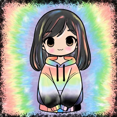 girl in sweatshirt