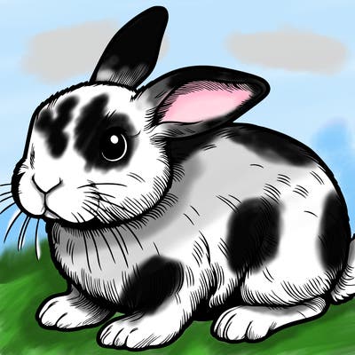 realistic bunny