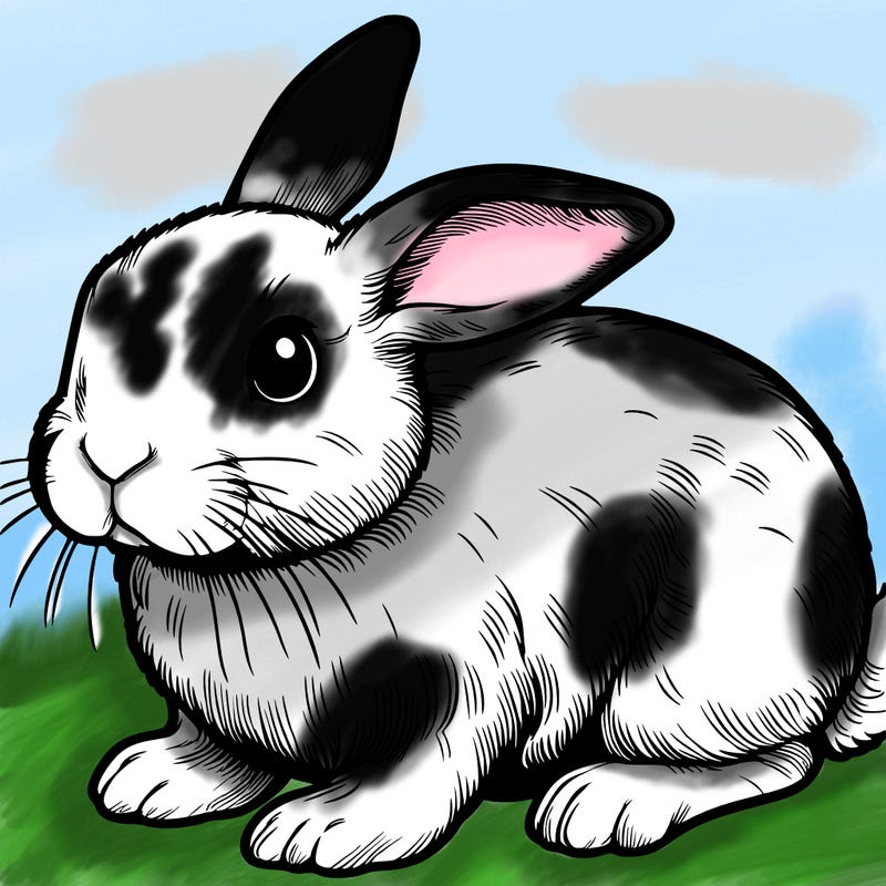 realistic bunny