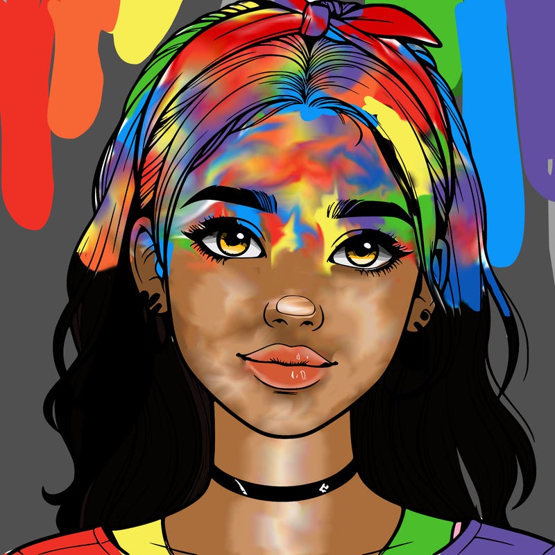 realistic teenage girl