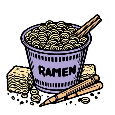 ramen noodles