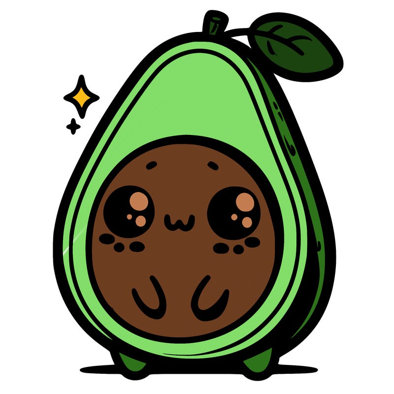 cute avocado