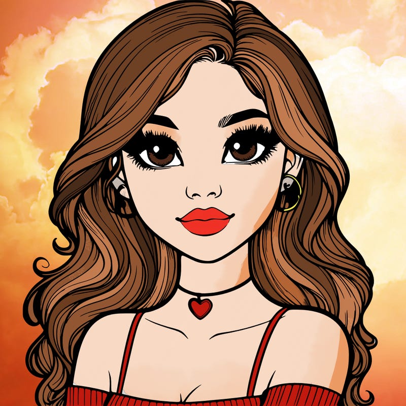 realistic pretty girl