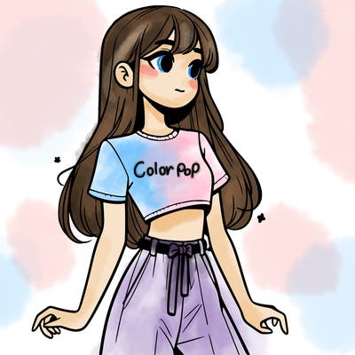 girl in a cute crop top
