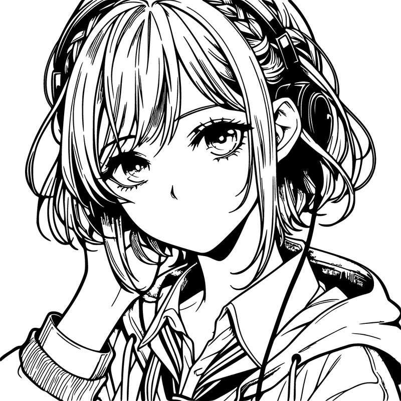 realistic manga character