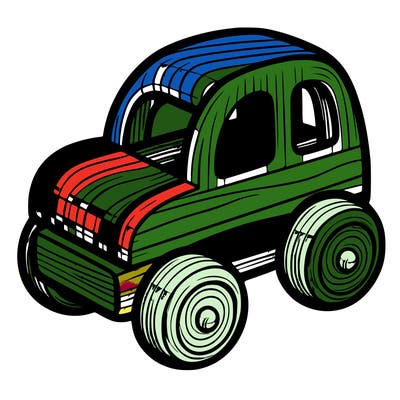 wooden car toy