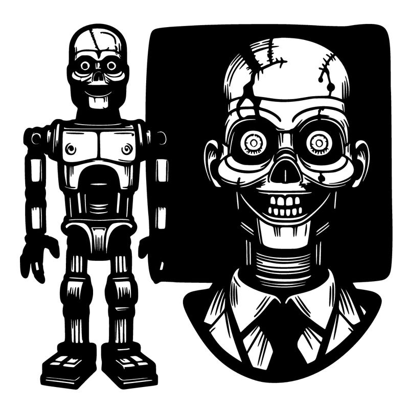 creepy animatronic