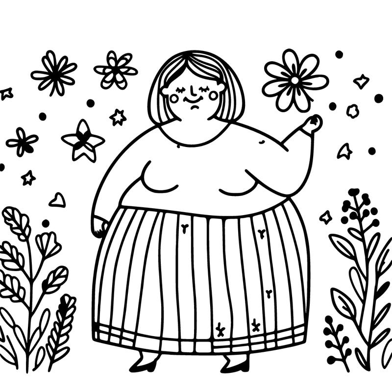 fat woman