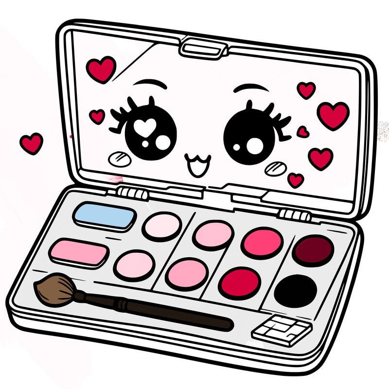 makeup pallet